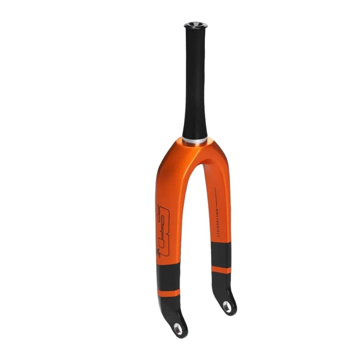 SD Carbon Fork V2 Pro Tapered, 20 mm Black/Orange